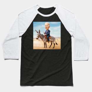 Biden on a donkey Baseball T-Shirt